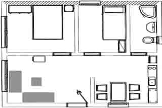 Ferienhaus mit einz�untem Grundst�ck